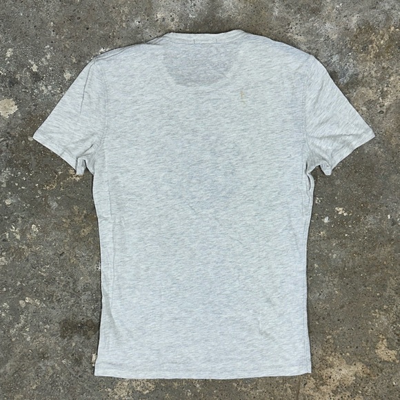 Vintage Burberry Light Grey Graphic Tee - Picture 2 of 7